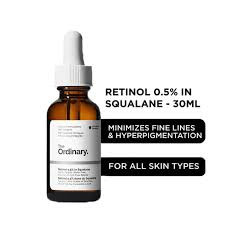سرم رتینول Retinol 0.5% اوردینری The Ordinary ضد چروک و جوانساز مناسب انواع پوست اصل 30 میل