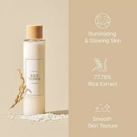 تونر برنج آبرسان و روشن کننده آیم فرام 150 میل I’m From Rice Toner