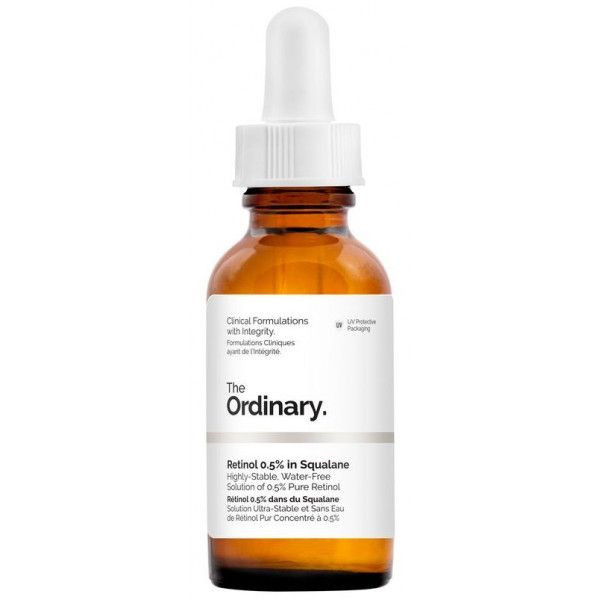 سرم رتینول Retinol 0.5% اوردینری The Ordinary ضد چروک و جوانساز مناسب انواع پوست اصل 30 میل