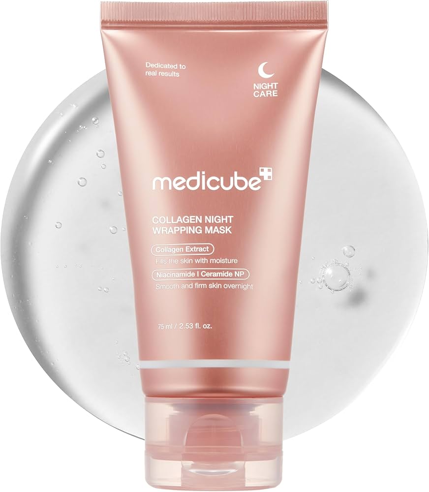 ماسک کلاژن شب مدیکیوب | MEDICUBE Collagen Night Wrapping Maskاصل کره