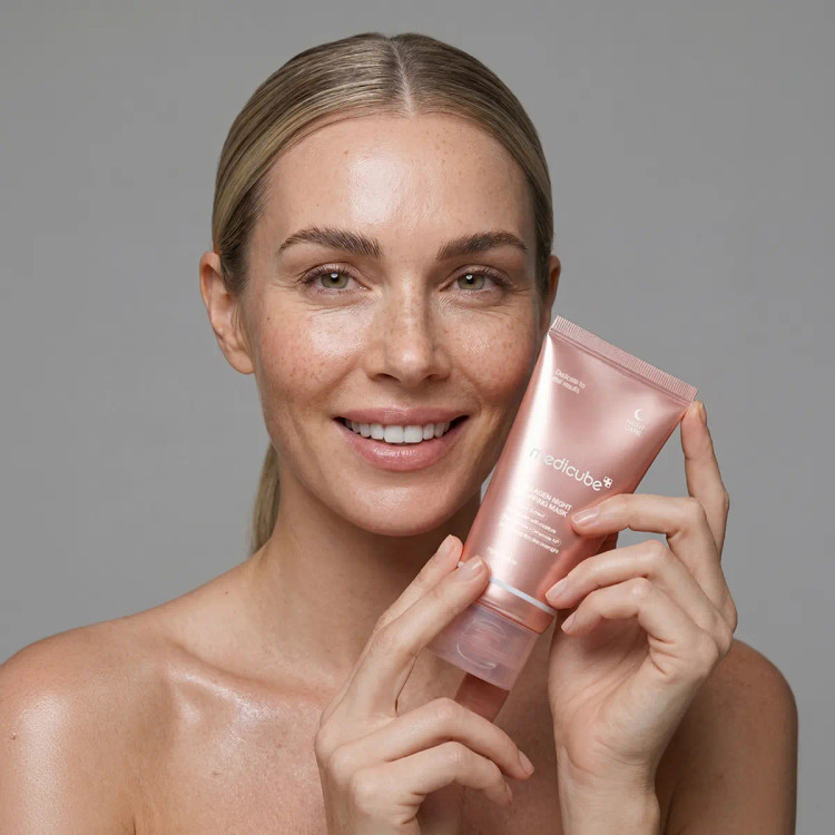 ماسک کلاژن شب مدیکیوب | MEDICUBE Collagen Night Wrapping Maskاصل کره