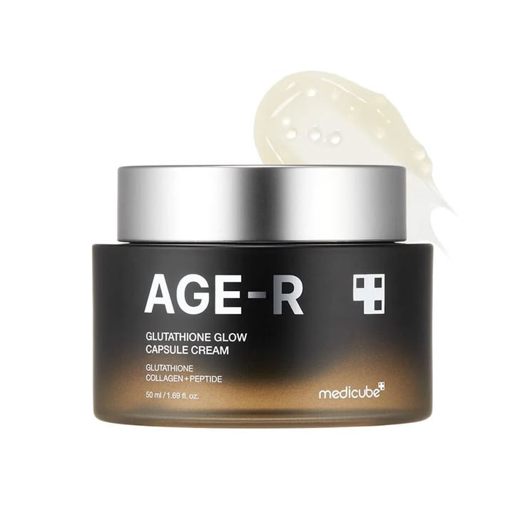 کرم کپسولی گلوتاتیون مدیکیوب AGE-R Glutathione Glow Capsule Cream 50 میلی لیتر