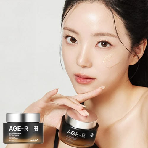 کرم کپسولی گلوتاتیون مدیکیوب AGE-R Glutathione Glow Capsule Cream 50 میلی لیتر