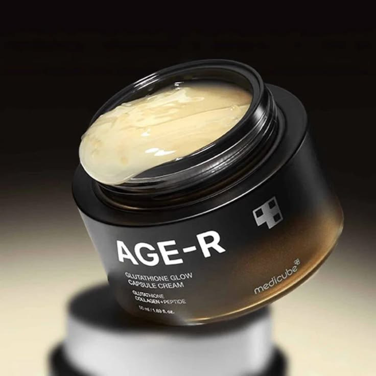 کرم کپسولی گلوتاتیون مدیکیوب AGE-R Glutathione Glow Capsule Cream 50 میلی لیتر