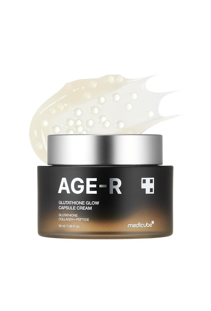 کرم کپسولی گلوتاتیون مدیکیوب AGE-R Glutathione Glow Capsule Cream 50 میلی لیتر