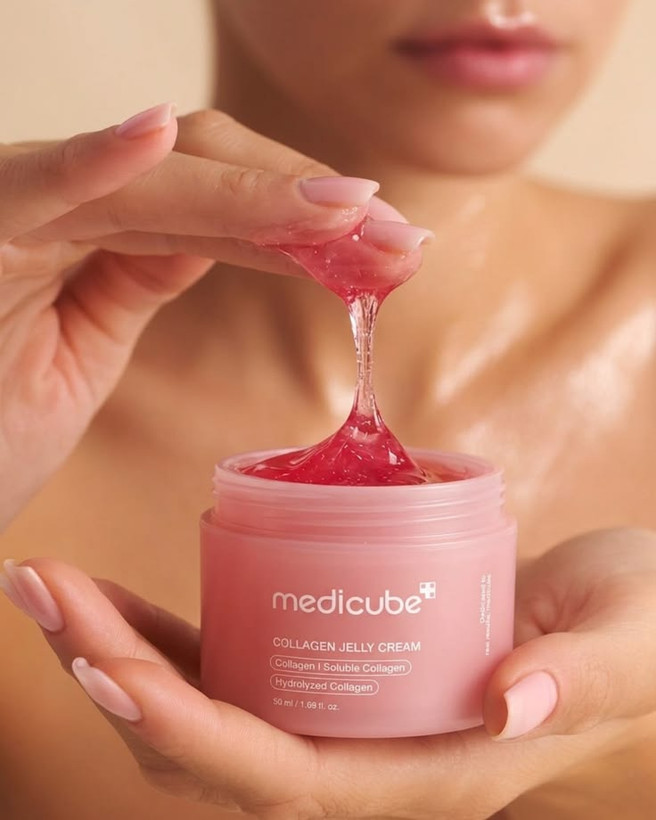 کرم کلاژن ژلهای مدیکیوب Collagen Niacinamide Jelly Cream حجم 50 میلی لیتر