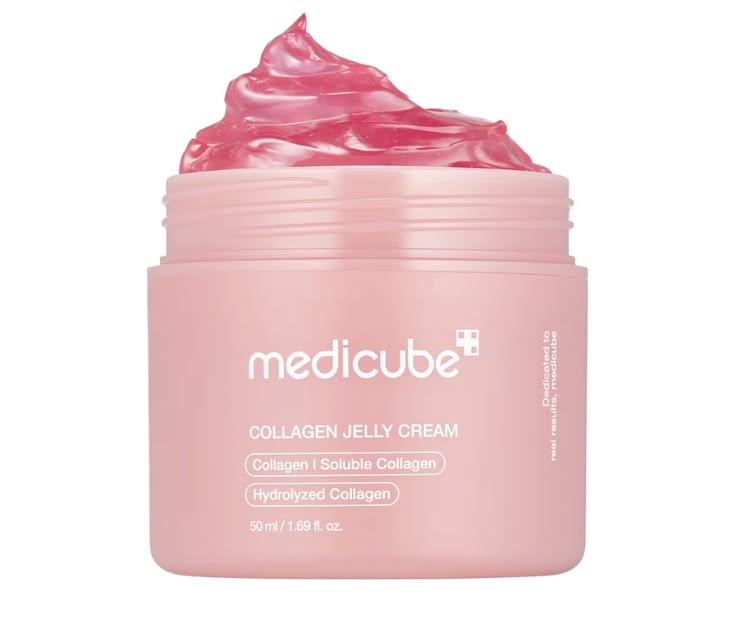 کرم کلاژن ژله‌ای مدیکیوب Collagen Niacinamide Jelly Cream حجم 50 میلی لیتر