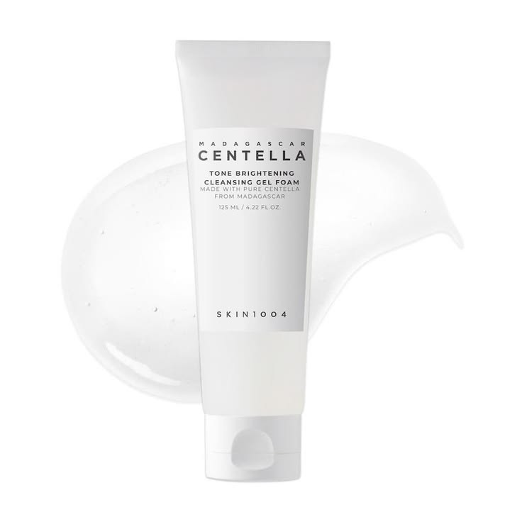 خرید و بررسی فوم ژلی روشن کننده سنتلا SKIN1004 Tone Brightening 125ml | لوکس بیوتی