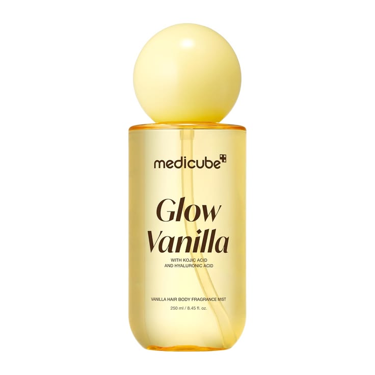 بادی میست وانیل و پسته مدیکیوب Glow Vanilla برای مو و بدن